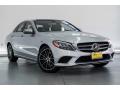 Front 3/4 View of 2019 Mercedes-Benz C 300 Sedan #12