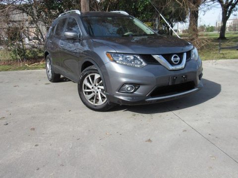 Gun Metallic Nissan Rogue SL. Click to enlarge. Gun Metallic Nissan Rogue SL. Click to enlarge.