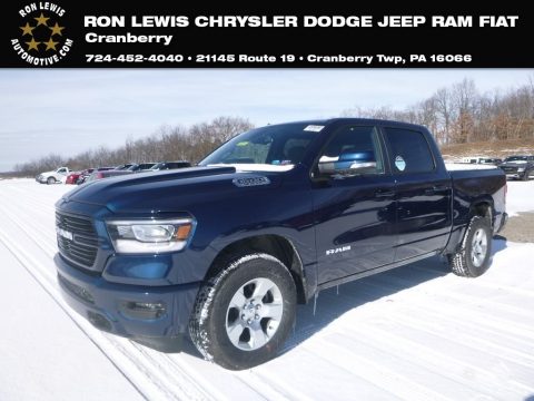 Patriot Blue Pearl Ram 1500 Big Horn Crew Cab 4x4.  Click to enlarge.