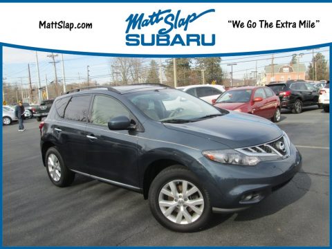 Graphite Blue Nissan Murano SL AWD.  Click to enlarge.