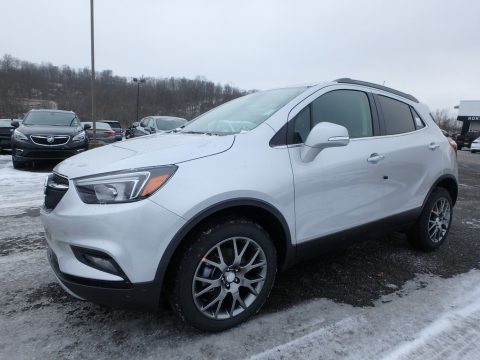 Quicksilver Metallic Buick Encore Sport Touring AWD.  Click to enlarge.