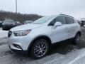 Front 3/4 View of 2019 Buick Encore Sport Touring AWD #1