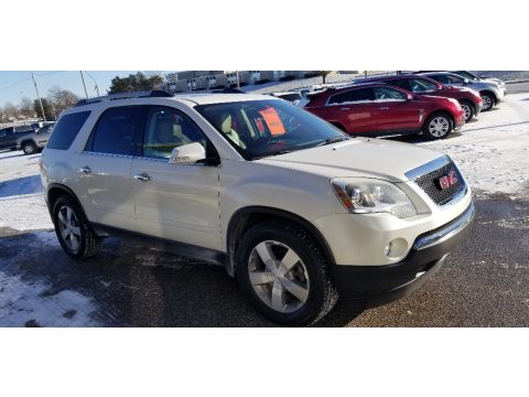 White Diamond Tricoat GMC Acadia SLT AWD. Click to enlarge. White Diamond Tricoat GMC Acadia SLT AWD. Click to enlarge.