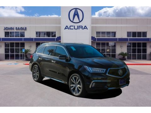 Majestic Black Pearl Acura MDX Advance SH-AWD.  Click to enlarge.