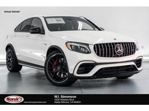 designo Diamond White Metallic Mercedes-Benz GLC AMG 63 S 4Matic Coupe. Click to enlarge. designo Diamond White Metallic Mercedes-Benz GLC AMG 63 S 4Matic Coupe. Click to enlarge.