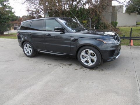 Carpathian Grey Metallic Land Rover Range Rover Sport HSE.  Click to enlarge.