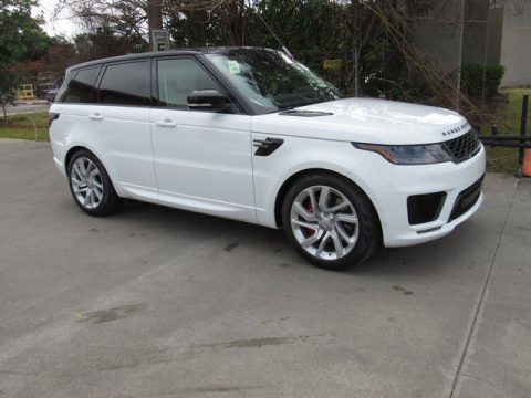 Fuji White Land Rover Range Rover Sport Supercharged Dynamic.  Click to enlarge.