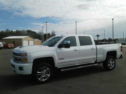 Iridescent Pearl Tricoat Chevrolet Silverado 2500HD High Country Crew Cab 4WD.  Click to enlarge.