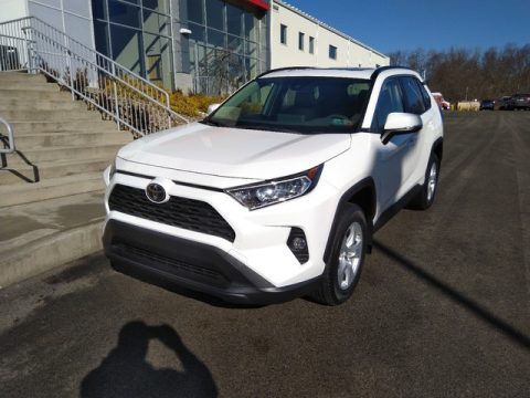 Super White Toyota RAV4 XLE AWD. Click to enlarge. Super White Toyota RAV4 XLE AWD. Click to enlarge.