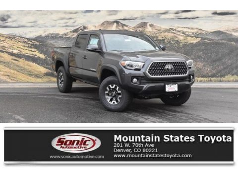Magnetic Gray Metallic Toyota Tacoma TRD Off-Road Double Cab 4x4. Click to enlarge. Magnetic Gray Metallic Toyota Tacoma TRD Off-Road Double Cab 4x4. Click to enlarge.