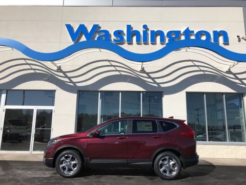 Basque Red Pearl II Honda CR-V EX-L AWD.  Click to enlarge.