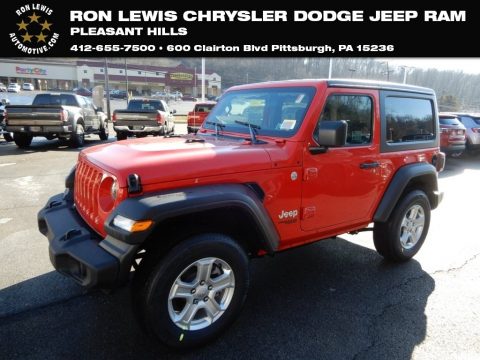 Firecracker Red Jeep Wrangler Sport 4x4. Click to enlarge. Firecracker Red Jeep Wrangler Sport 4x4. Click to enlarge.