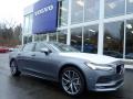 Front 3/4 View of 2019 Volvo S90 T5 AWD Momentum #1