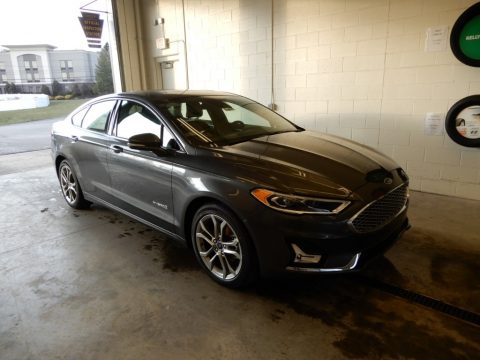 Magnetic Ford Fusion Hybrid Titanium.  Click to enlarge.