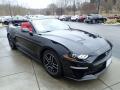 Front 3/4 View of 2018 Ford Mustang EcoBoost Premium Convertible #7