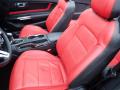 Front Seat of 2018 Ford Mustang EcoBoost Premium Convertible #15