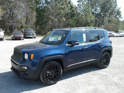 Jetset Blue Jeep Renegade Altitude.  Click to enlarge.