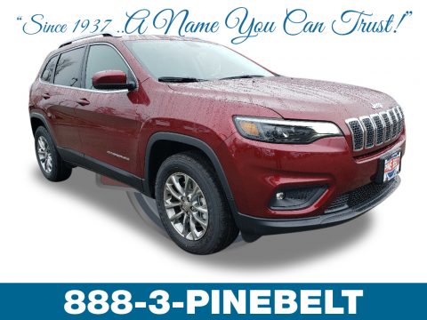 Velvet Red Pearl Jeep Cherokee Latitude Plus 4x4.  Click to enlarge.