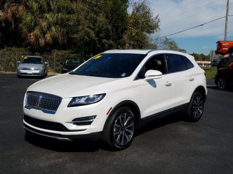 White Platinum Lincoln MKC Reserve.  Click to enlarge.