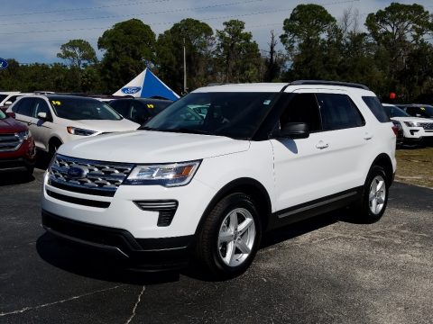 Oxford White Ford Explorer XLT.  Click to enlarge.
