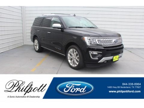 Agate Black Metallic Ford Expedition Platinum 4x4.  Click to enlarge.
