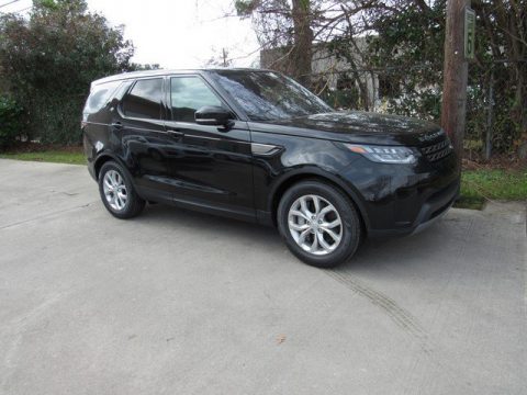 Santorini Black Metallic Land Rover Discovery SE.  Click to enlarge.