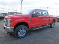 Front 3/4 View of 2019 Ford F250 Super Duty XLT Crew Cab 4x4 #6