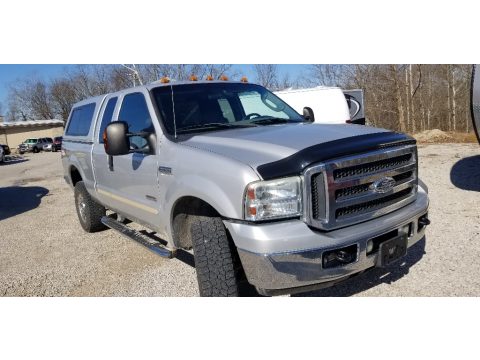 Silver Metallic Ford F250 Super Duty XLT SuperCab 4x4.  Click to enlarge.