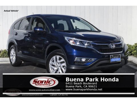 Obsidian Blue Pearl Honda CR-V EX.  Click to enlarge.