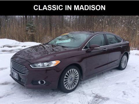 Bordeaux Reserve Red Metallic Ford Fusion Titanium.  Click to enlarge.