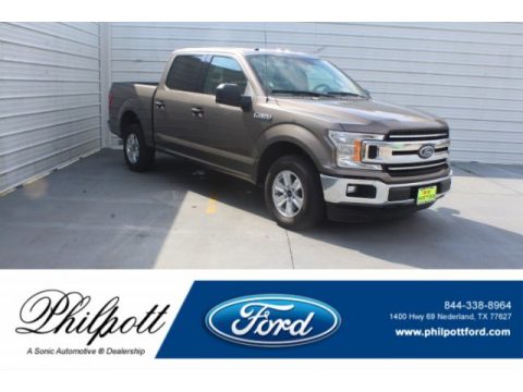 Stone Gray Ford F150 XL SuperCrew.  Click to enlarge.
