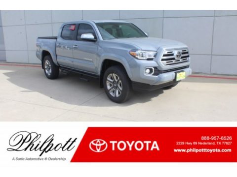 Cement Gray Toyota Tacoma Limited Double Cab.  Click to enlarge.