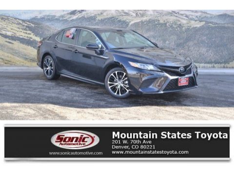 Midnight Black Metallic Toyota Camry SE.  Click to enlarge.