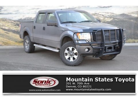 Sterling Grey Ford F150 STX SuperCrew 4x4.  Click to enlarge.