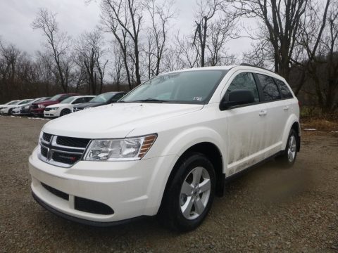 Vice White Dodge Journey SE AWD.  Click to enlarge.