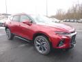 Front 3/4 View of 2019 Chevrolet Blazer RS AWD #7