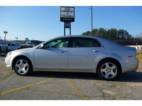 Silver Ice Metallic Chevrolet Malibu LT Sedan.  Click to enlarge.