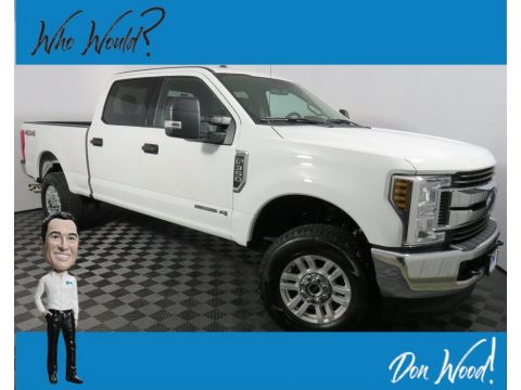 Oxford White Ford F350 Super Duty XLT Crew Cab 4x4.  Click to enlarge.
