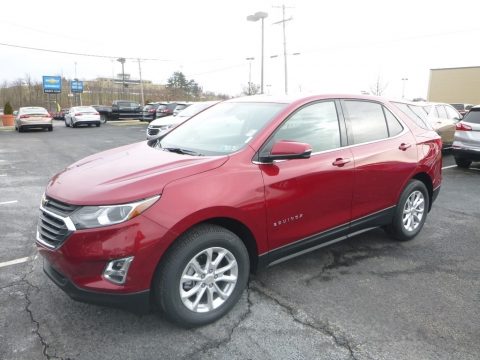 Cajun Red Tintcoat Chevrolet Equinox LT AWD.  Click to enlarge.