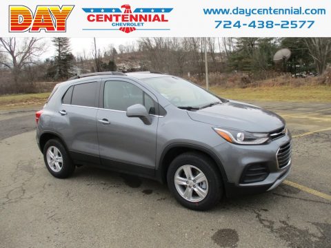 Nightfall Gray Metallic Chevrolet Trax LT AWD.  Click to enlarge.