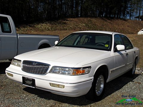 Ivory Mercury Grand Marquis LS.  Click to enlarge.