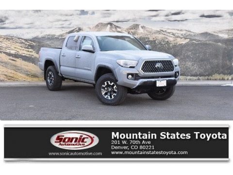 Cement Gray Toyota Tacoma TRD Off-Road Double Cab 4x4. Click to enlarge. Cement Gray Toyota Tacoma TRD Off-Road Double Cab 4x4. Click to enlarge.