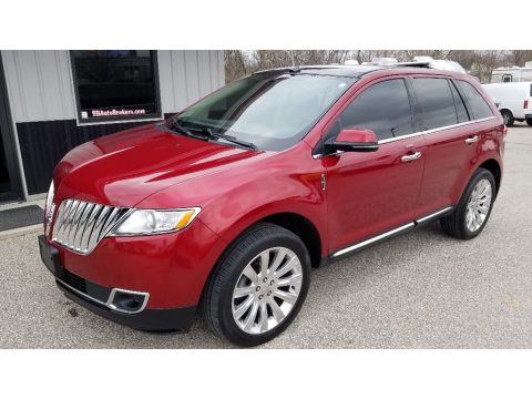 Ruby Red Tinted Tri-Coat Lincoln MKX AWD.  Click to enlarge.