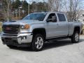 Front 3/4 View of 2019 GMC Sierra 2500HD SLE Crew Cab 4WD #5