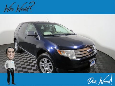 Light Ice Blue Metallic Ford Edge SE.  Click to enlarge.