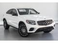 Front 3/4 View of 2019 Mercedes-Benz GLC 300 4Matic Coupe #12