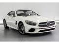 Front 3/4 View of 2019 Mercedes-Benz SL 550 Roadster #12