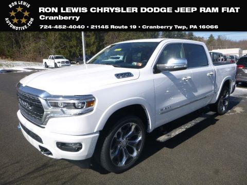 Ivory Tri–Coat Ram 1500 Limited Crew Cab 4x4.  Click to enlarge.