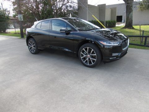 Ultimate Black Jaguar I-PACE First Edition AWD.  Click to enlarge.