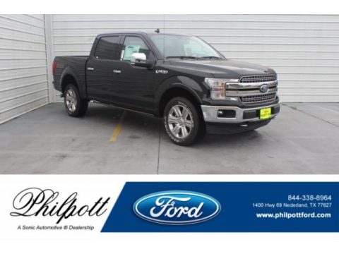 Agate Black Ford F150 Lariat Sport SuperCrew 4x4.  Click to enlarge.